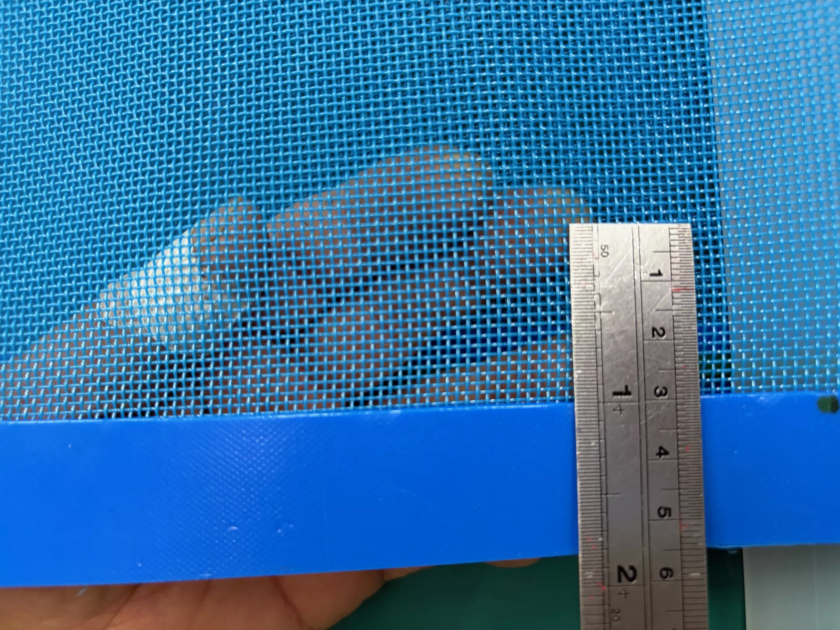 PVC film reinforcement edge